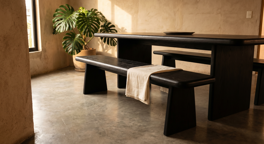 Cenere Dining Bench - Banca Comedor Cenere