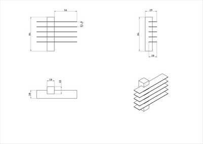 Axial Shelf - Repisas Axial