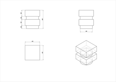 SS-01 Side Table - Mesa Lateral SS
