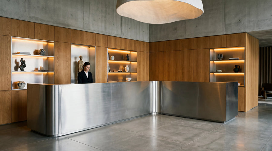 CRUDO Reception Desk