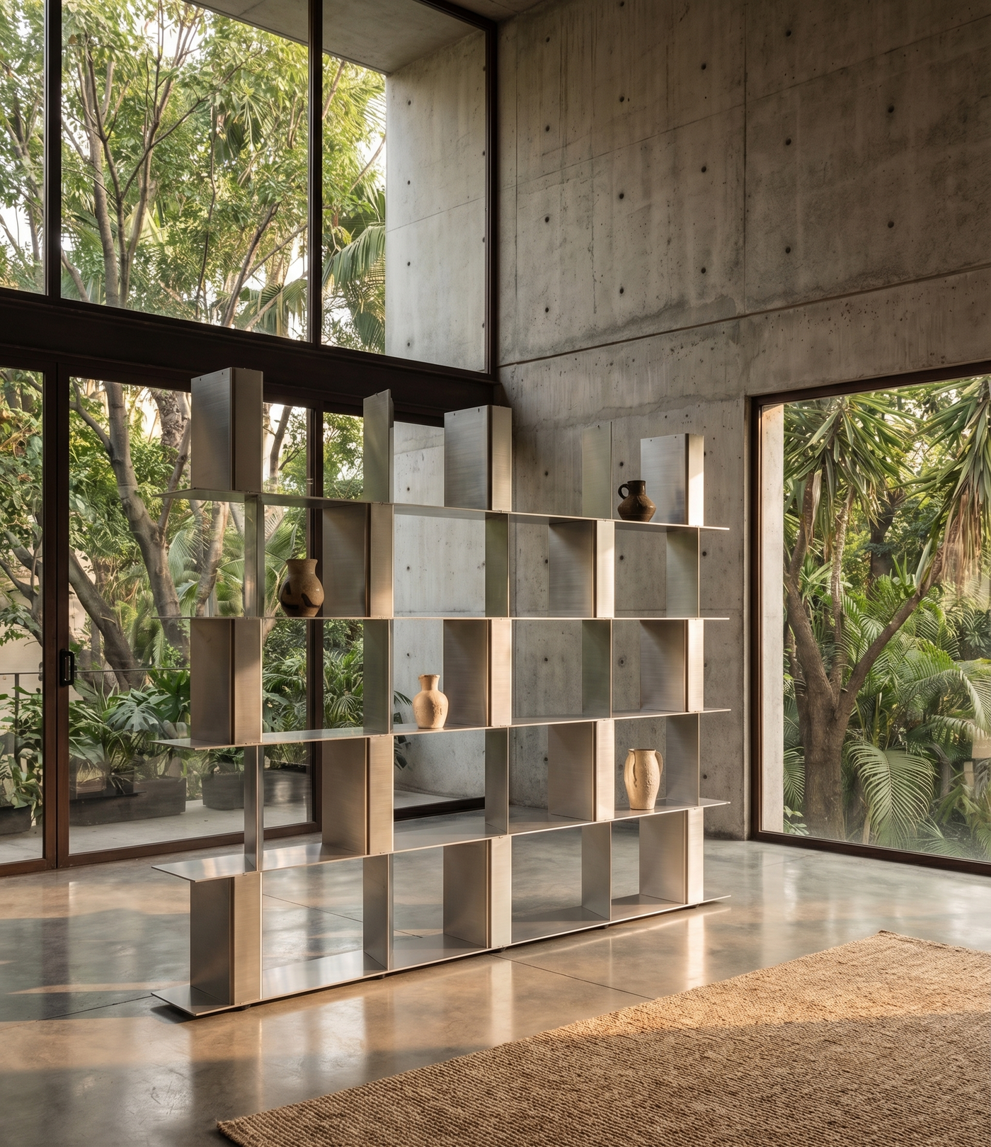 Fracture Divide — Brushed Stainless Steel