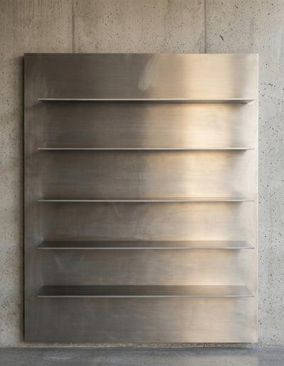 Monolith Shelf — Stainless Steel