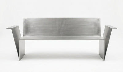 MONOLITH BENCH — Stainless Steel
