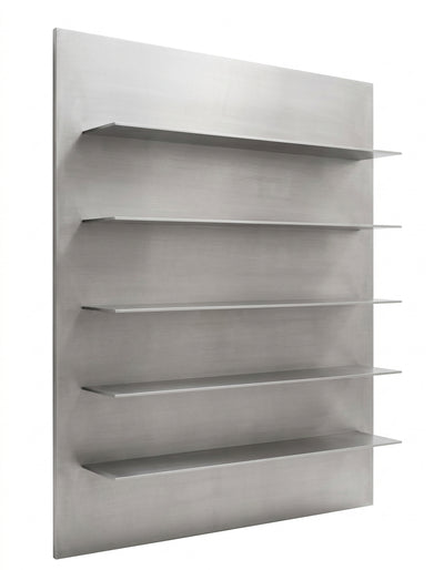 Monolith Shelf — Stainless Steel