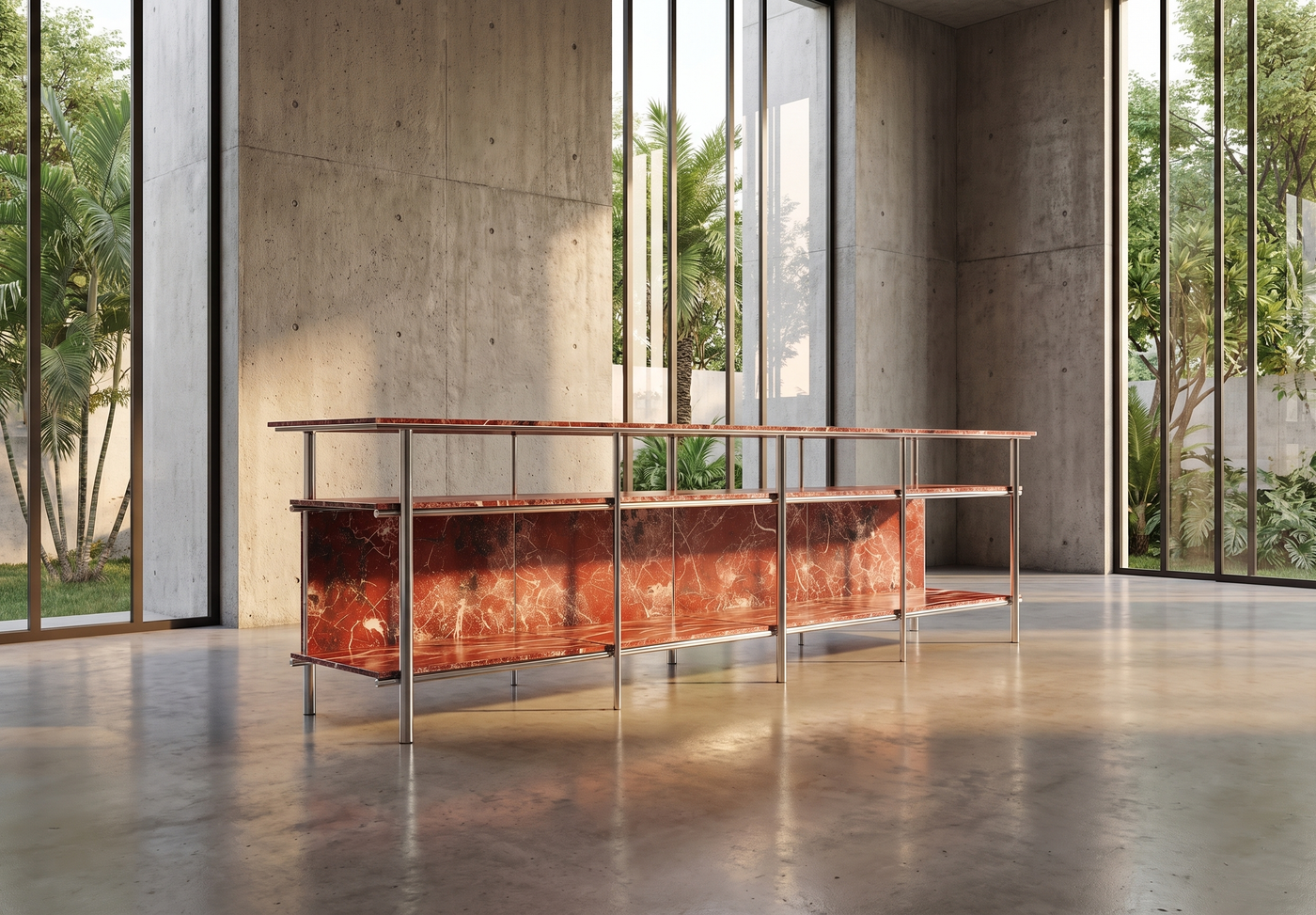 El aparador Rosso Jasper